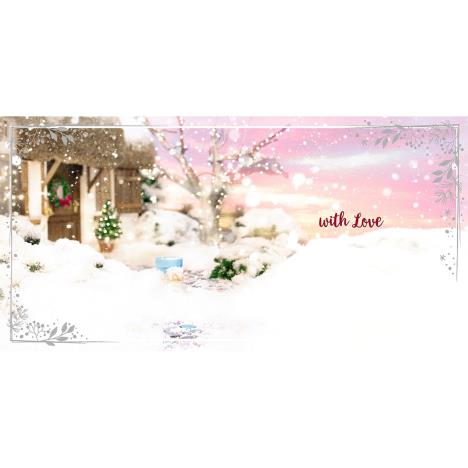 3D Holographic Christmas Wishes Me to You Bear Christmas Card Extra Image 1